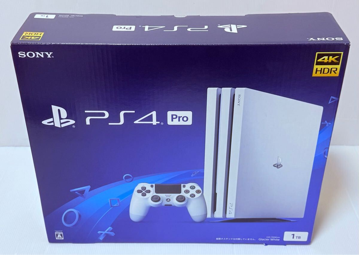 希少 PS4 Pro CUH-7000BB02 グレイシャーホワイト 新品 未使用品 希少 PS4 Pro CUH-7000BB02 グレイシャーホワイト 新品 未使用品