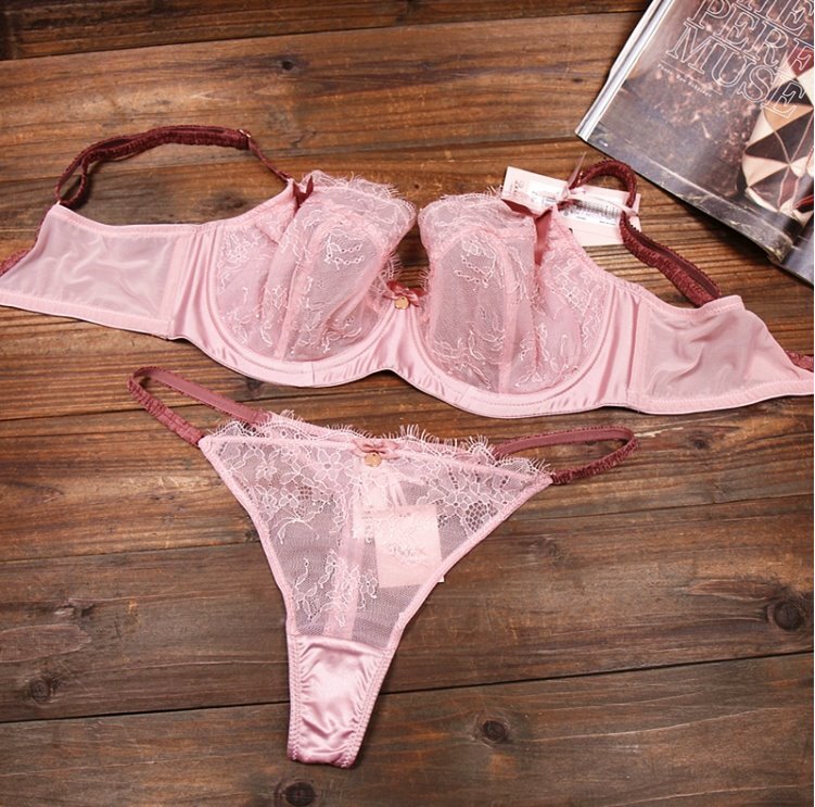 ブラ 2點(diǎn)セット*:.F80/L *:イギリス Boux Avenue 可愛くてセクシー豪華な繊細(xì)ジャカード総レース高級ライン ブラジャー＆Tバック 2點(diǎn)セット
