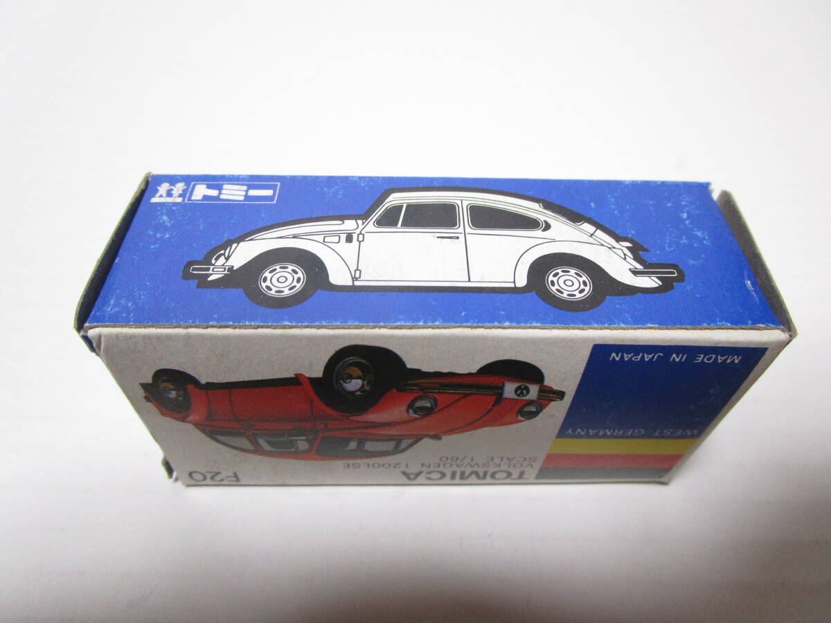 河口湖自動車博物館特注 青箱トミカ NO.F20 フォルクスワーゲン 河口湖自動車博物館特注 青箱トミカ NO.F20 フォルクスワーゲン