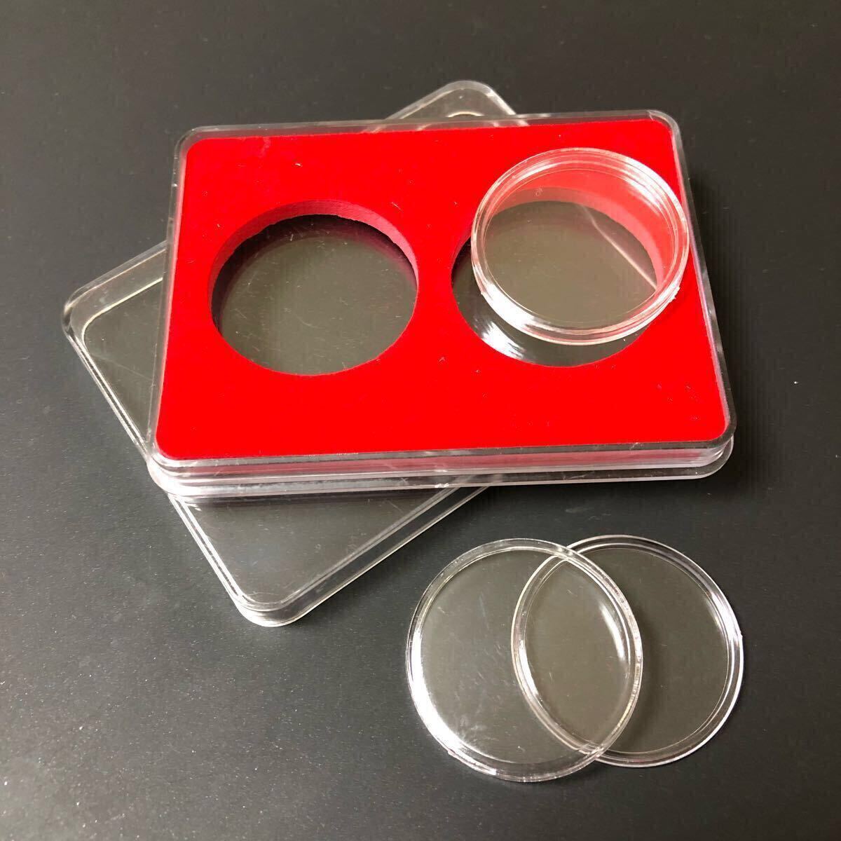 【３個セット】 コインカプセル ケース 大阪万博 関西万博 オリンピック 御即位 記念硬貨収納 コインケース_画像6