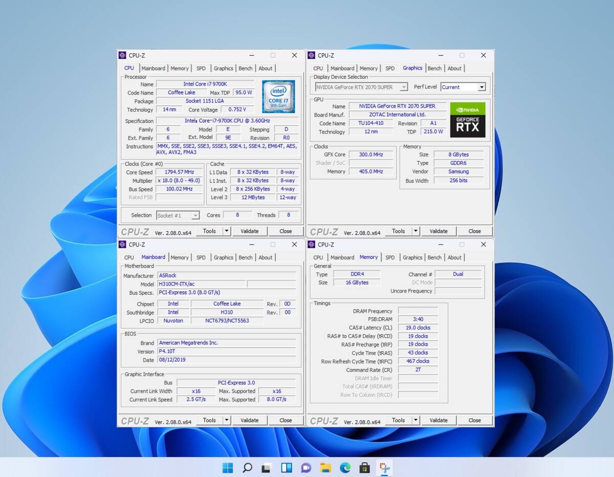 Gaming PC/i7 9700K/16G/RTX2070 SUPER/SSD 1T+HDD 1T/Wi-Fi Gaming PC/i7 9700K/16G/RTX2070 SUPER/SSD 1T+HDD 1T/Wi-Fi