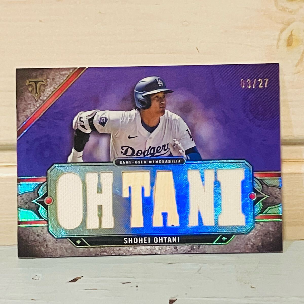 ☆27枚限定☆ 大谷翔平 Topps 実使用 バット ジャージー カード ☆27枚限定☆ 大谷翔平 Topps 実使用 バット ジャージー カード
