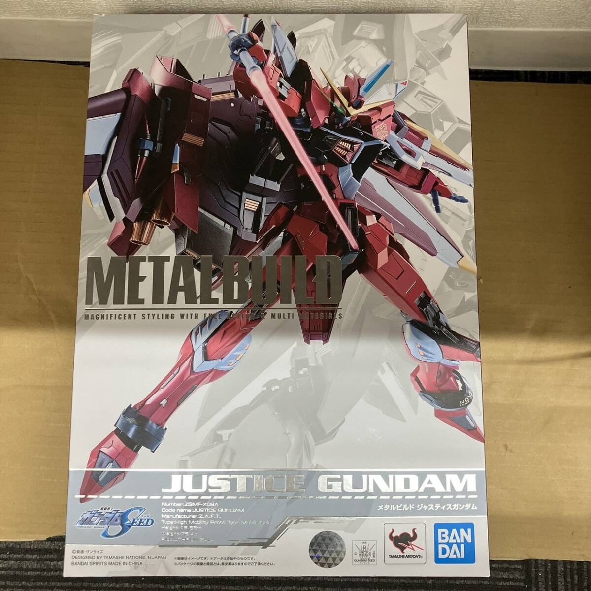 1円スタート開封品 METAL BUILD メタルビルド ジャスティス 1円スタート開封品 METAL BUILD メタルビルド ジャスティス