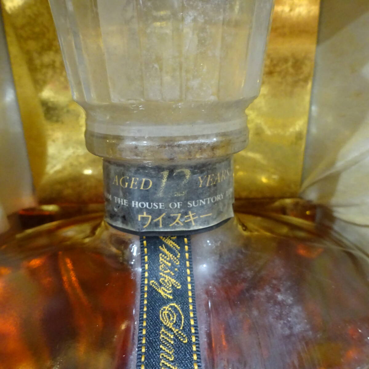 未開栓 SUNTORY CREST サントリー クレスト 12年 デキャンター 未開栓 SUNTORY CREST サントリー クレスト 12年 デキャンター