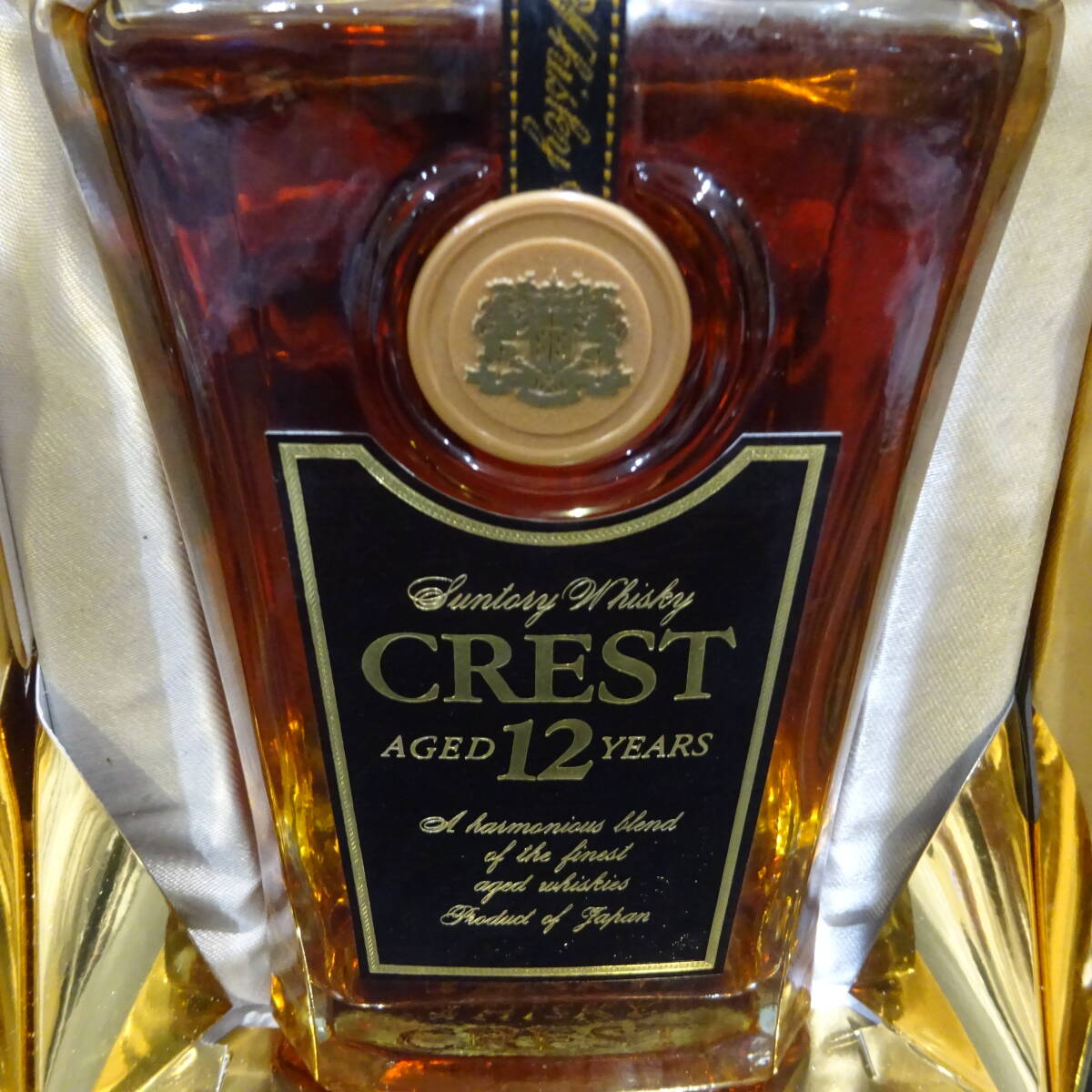 未開栓 SUNTORY CREST サントリー クレスト 12年 デキャンター 未開栓 SUNTORY CREST サントリー クレスト 12年 デキャンター