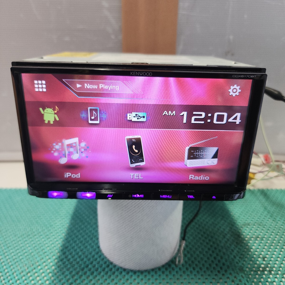 DDX6170BT Bluetooth/DVD シリアル/122X0320 KENWOOD 04071432o