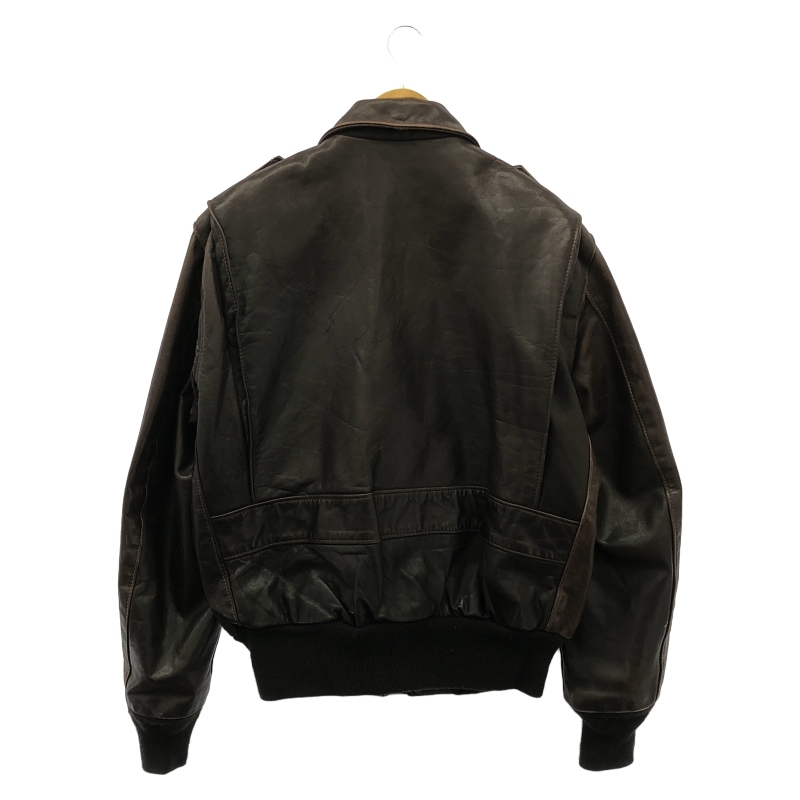 中古】SCHOTT シングルレザージャケット ブラウン サイズ40 中古】SCHOTT シングルレザージャケット ブラウン サイズ40