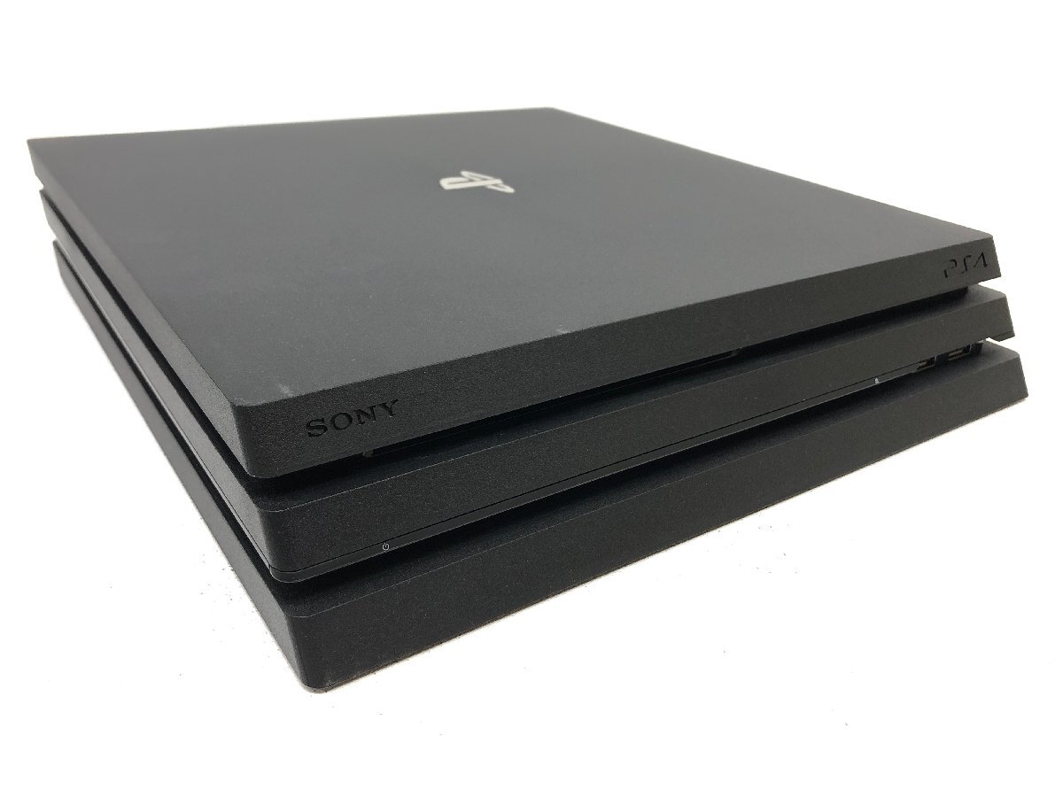 △【7】初期化済み SONY PS4 Pro CUH-7000B ジェットブラック △【7】初期化済み SONY PS4 Pro CUH-7000B ジェットブラック