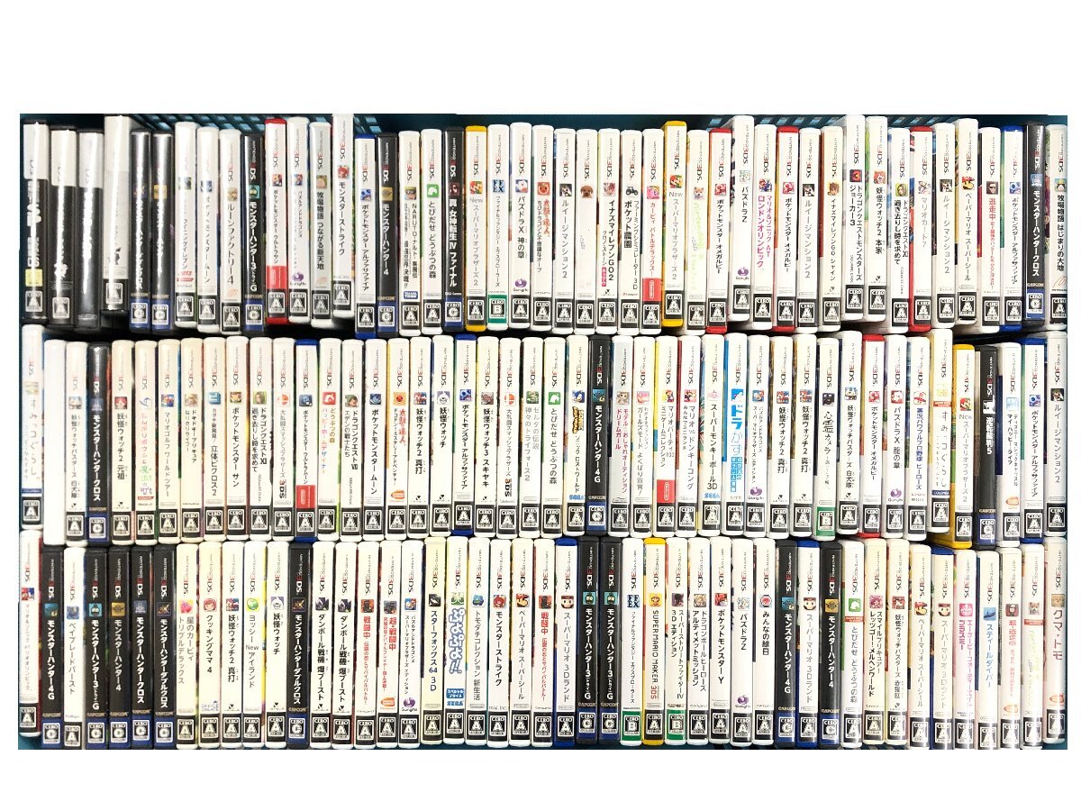 △【4】ジャンク 3DS/DS ソフト 140本 まとめ ポケモン/ドラクエ △【4】ジャンク 3DS/DS ソフト 140本 まとめ ポケモン/ドラクエ
