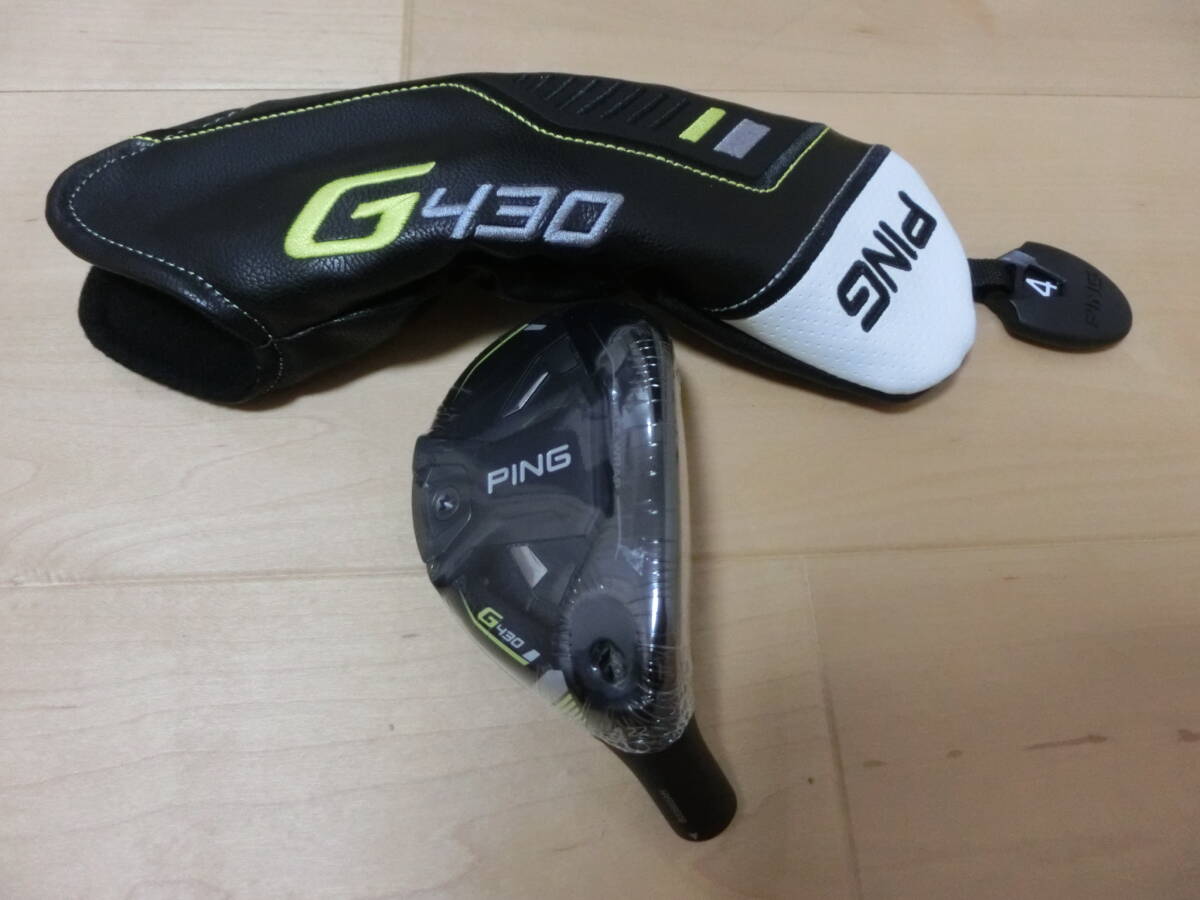 新品 未使用】PING ピン G430 ハイブリッド #4 22° ヘッドのみ 新品 未使用】PING ピン G430 ハイブリッド #4 22° ヘッドのみ