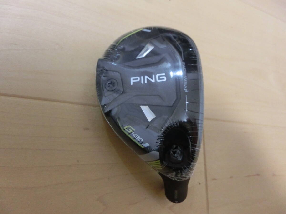 新品 未使用】PING ピン G430 ハイブリッド #4 22° ヘッドのみ 新品 未使用】PING ピン G430 ハイブリッド #4 22° ヘッドのみ
