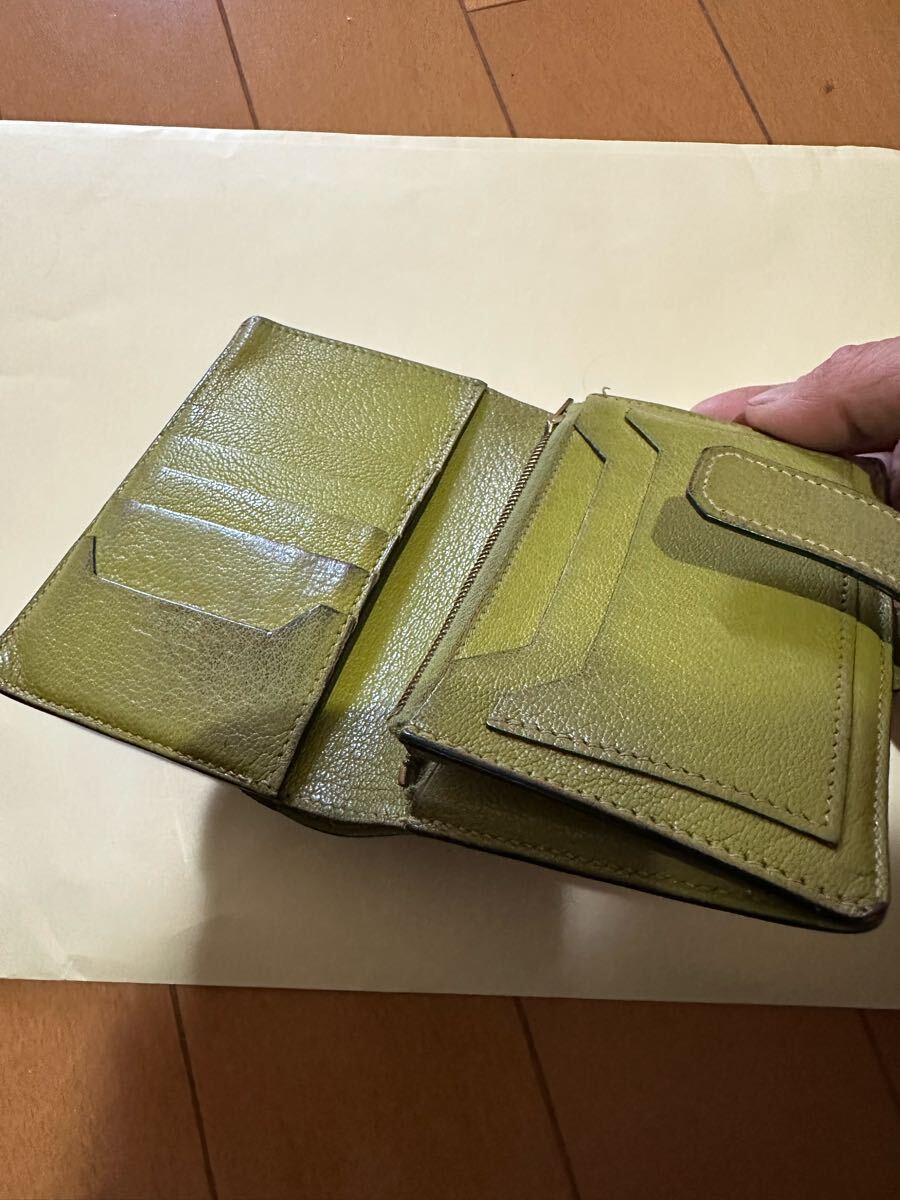 円 HERMES エルメス レザー ゴールド金具 二つ折り 財布 札入れ 円 HERMES エルメス レザー ゴールド金具 二つ折り 財布 札入れ