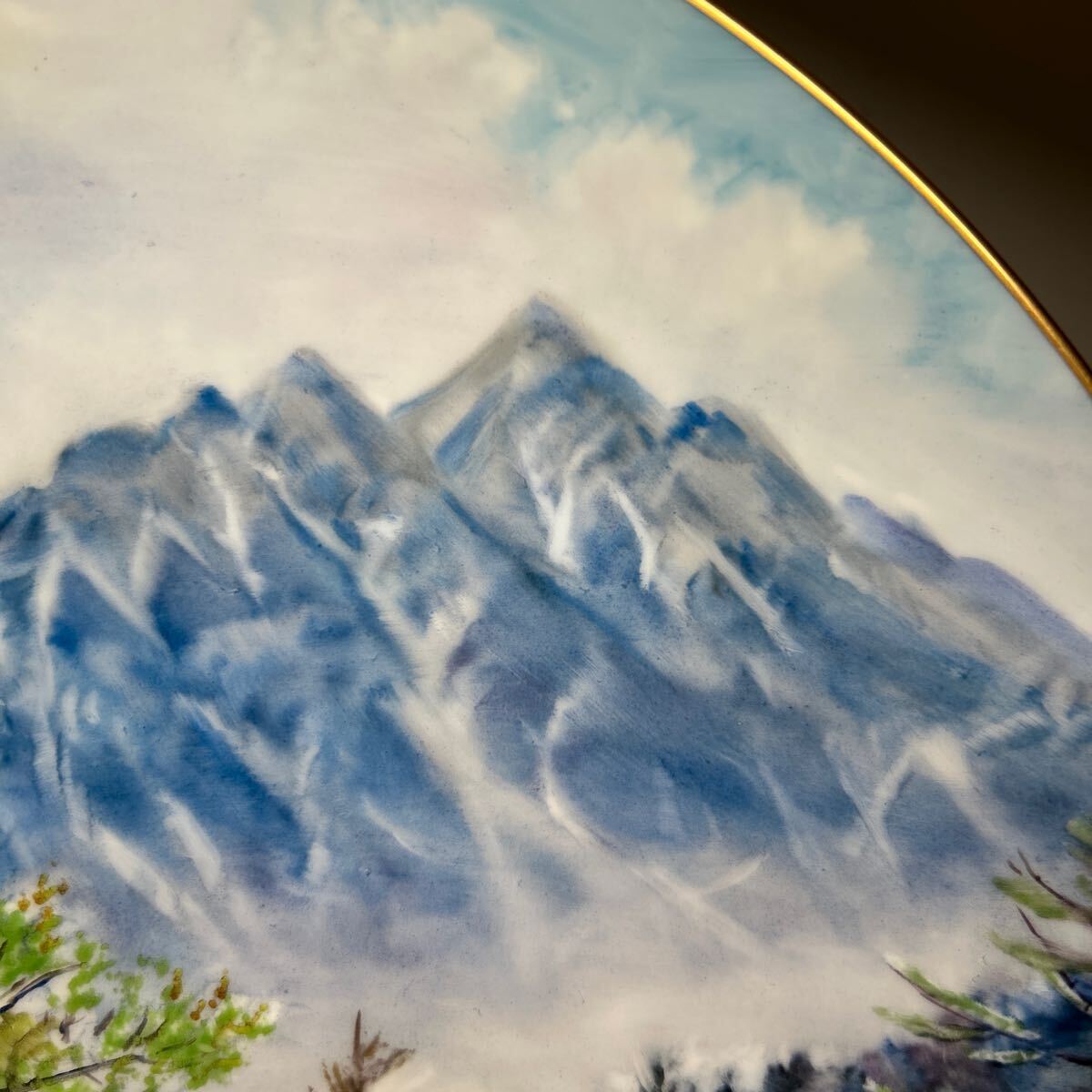 オールドノリタケ 自然風景絵 プレート】Noritake 大皿 飾皿 皿 オールドノリタケ 自然風景絵 プレート】Noritake 大皿 飾皿 皿