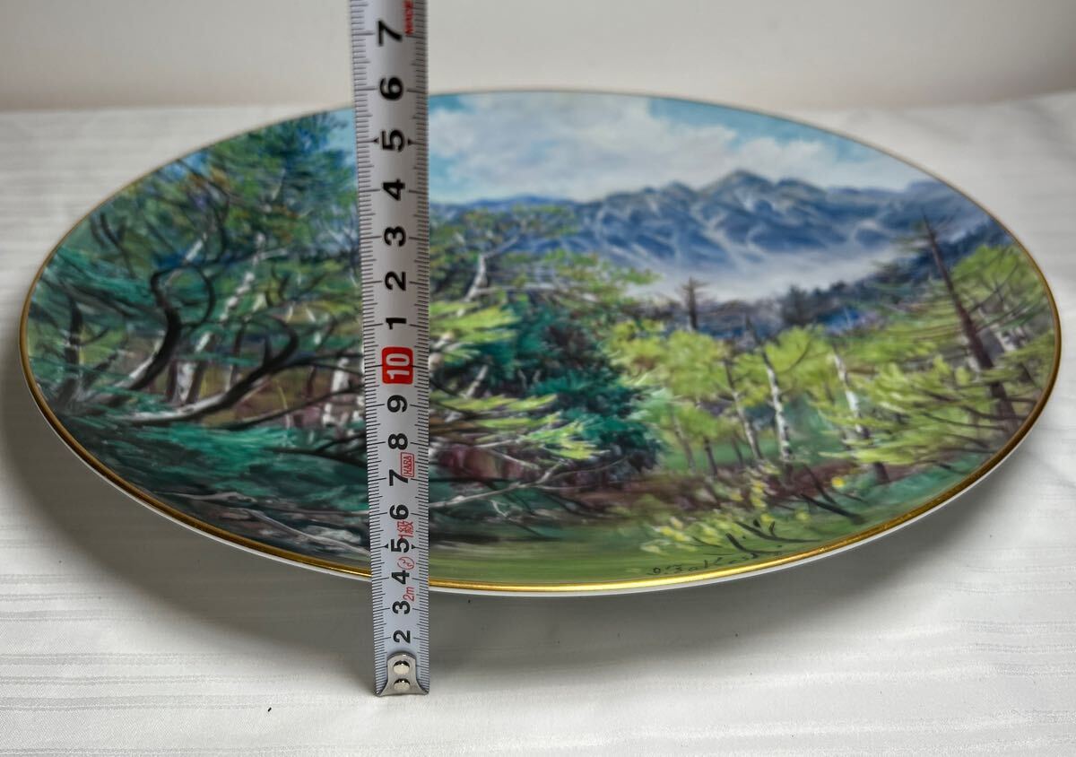 オールドノリタケ 自然風景絵 プレート】Noritake 大皿 飾皿 皿 オールドノリタケ 自然風景絵 プレート】Noritake 大皿 飾皿 皿