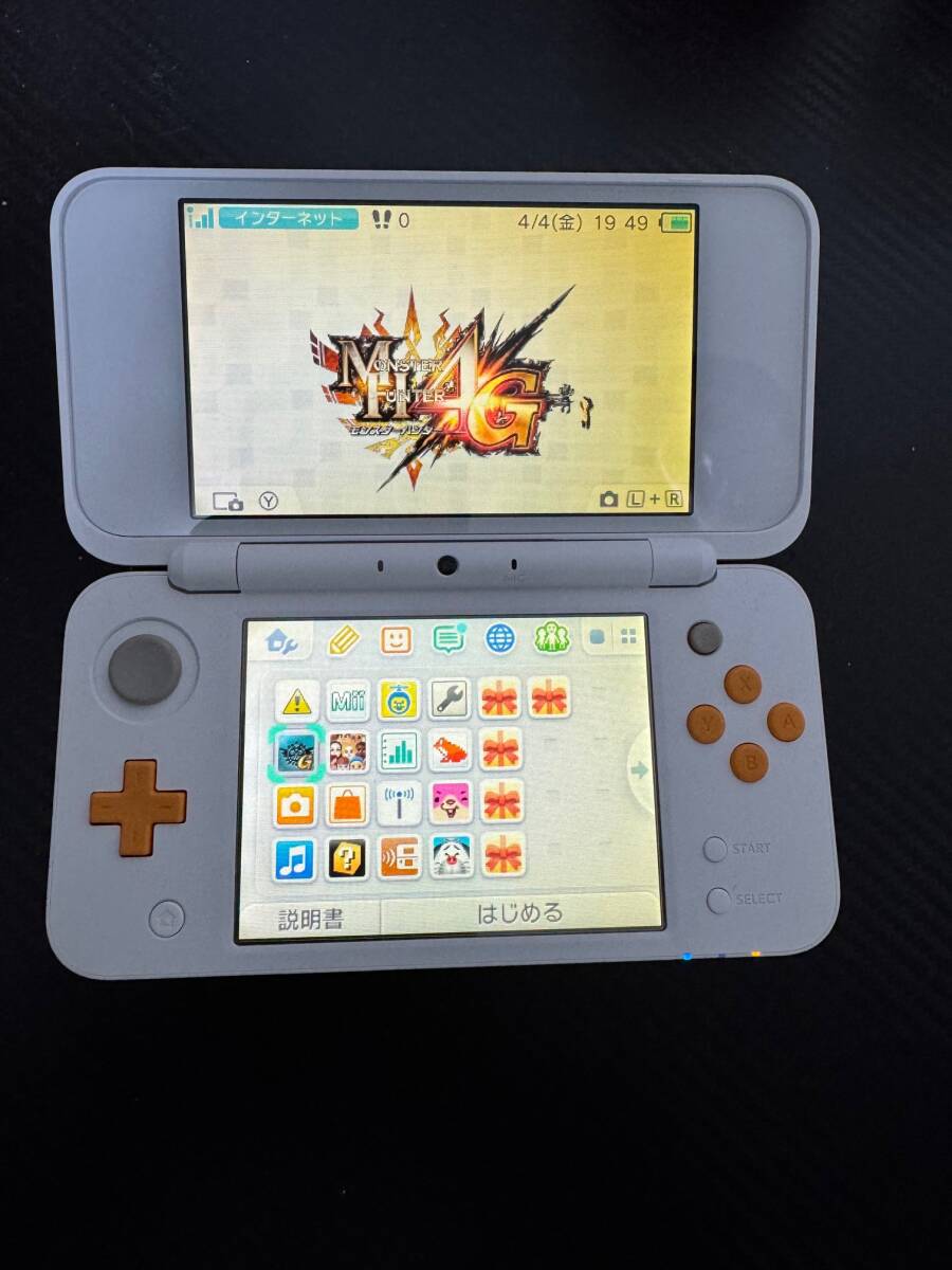 美品】New ニンテンドー 2DS LL ホワイトオレンジ【送料無料 美品】New ニンテンドー 2DS LL ホワイトオレンジ【送料無料