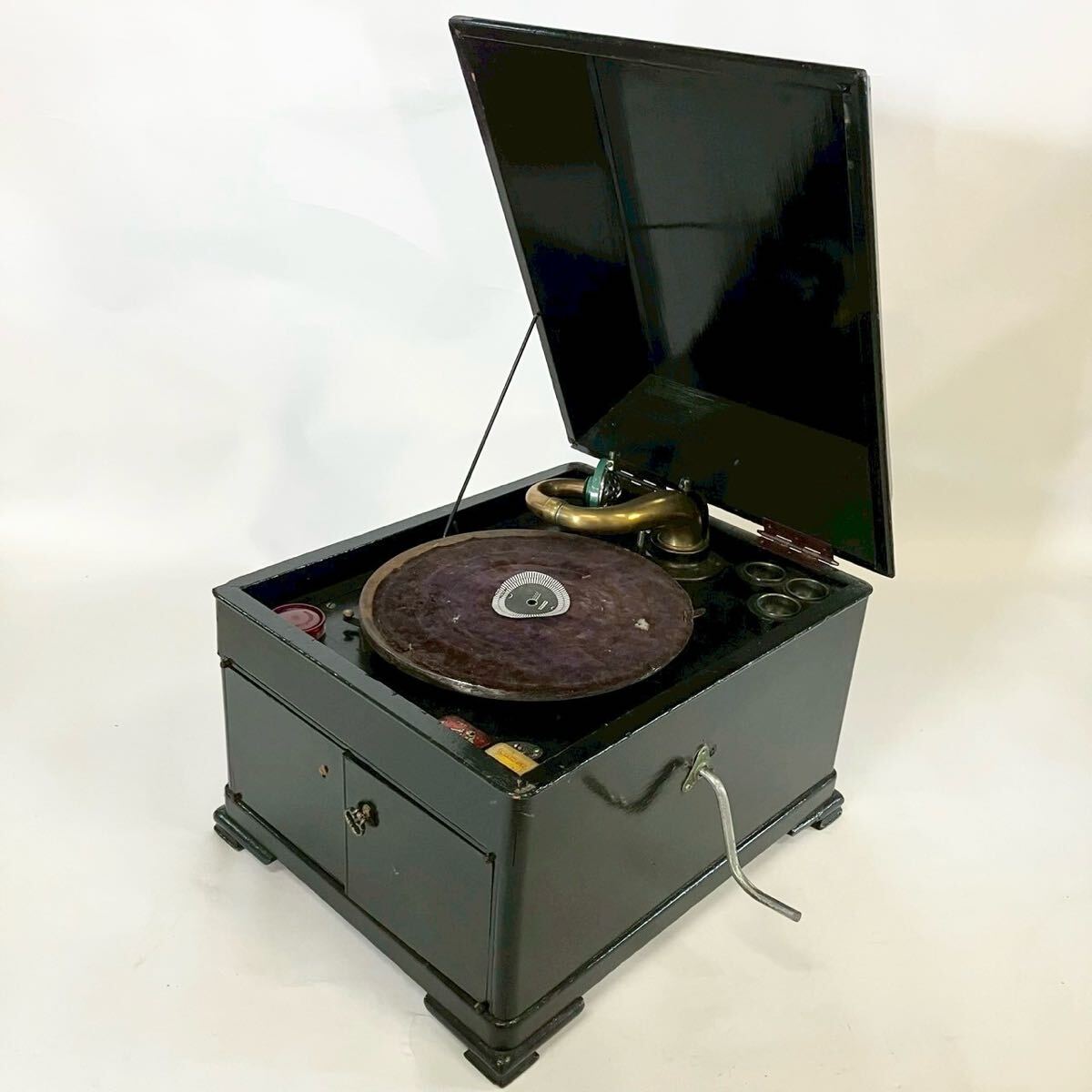 FZ251297】 蓄音機 アンティーク レトロ(本体)|売買された FZ251297】 蓄音機 アンティーク レトロ(本体)|売買された