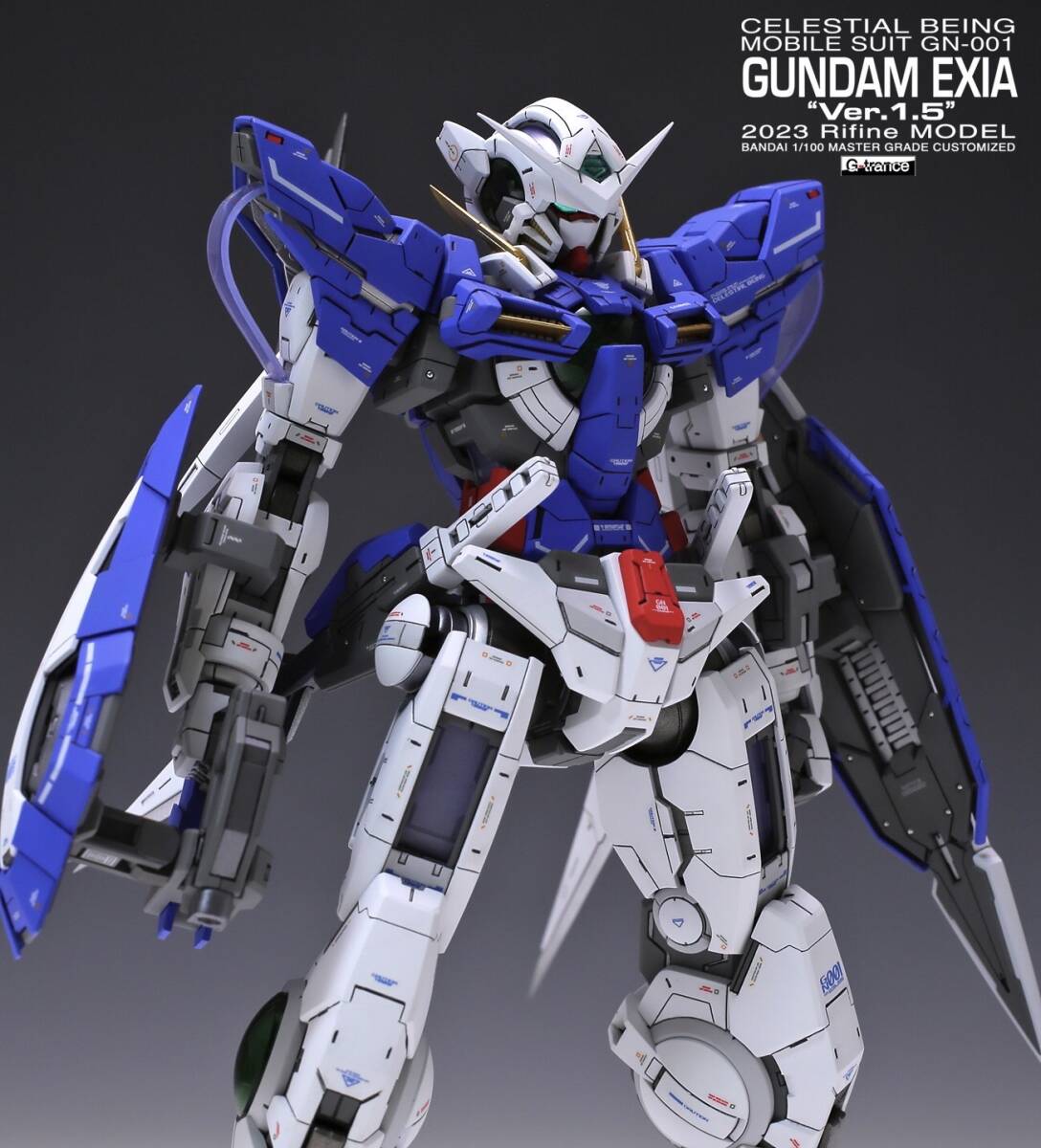 MG 1/100 ガンダムエクシア 改修塗装済み完成品 ガンダム00 MG 1/100 ガンダムエクシア 改修塗装済み完成品 ガンダム00