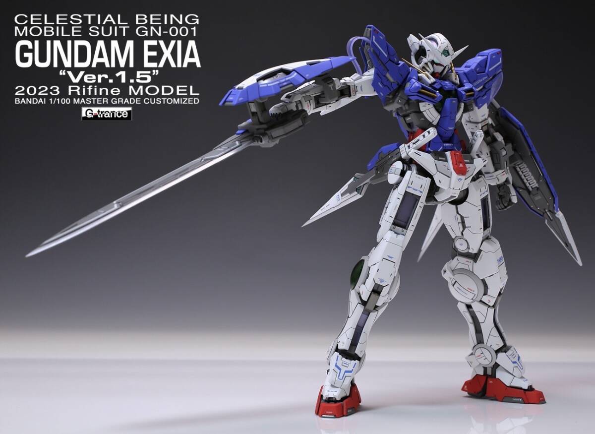 MG 1/100 ガンダムエクシア 改修塗装済み完成品 ガンダム00 MG 1/100 ガンダムエクシア 改修塗装済み完成品 ガンダム00