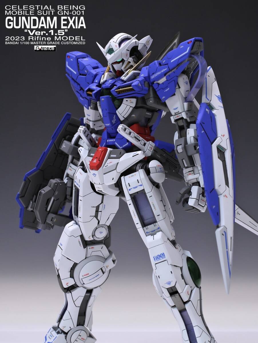 MG 1/100 ガンダムエクシア 改修塗装済み完成品 ガンダム00 MG 1/100 ガンダムエクシア 改修塗装済み完成品 ガンダム00