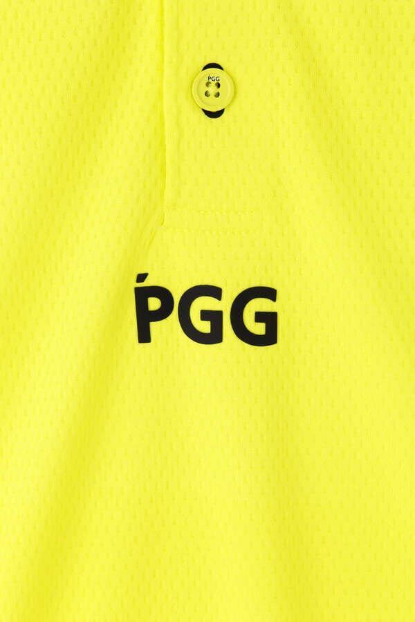 新品正規品　PGG byパーリーゲイツ サイズ4 高機能　ポロシャツ　速乾性　ストレッチ　アスリート　イエロー　おすすめ　送料無料_画像9