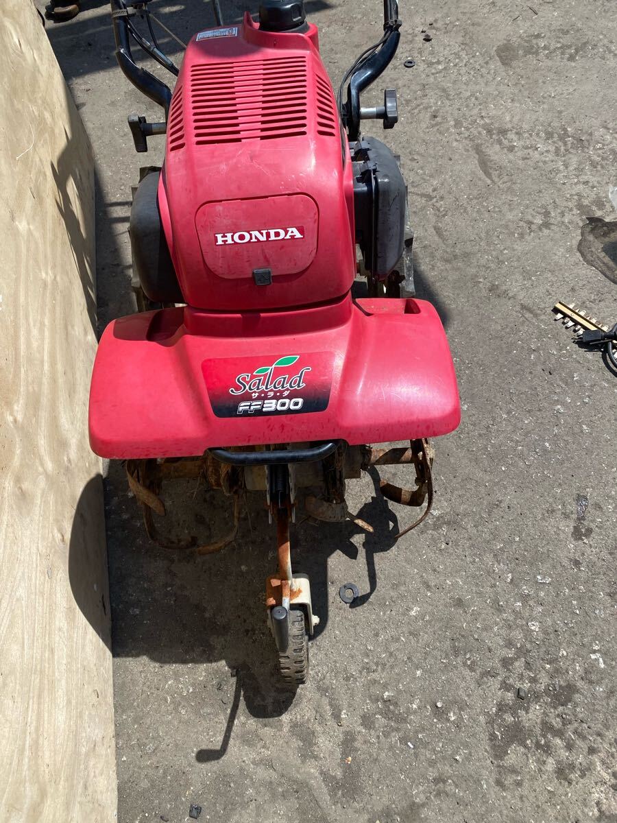 G7418-1) HONDA ホンダ FF300 サラダ 耕運機 奈良県御所市 現状 G7418-1) HONDA ホンダ FF300 サラダ 耕運機 奈良県御所市 現状