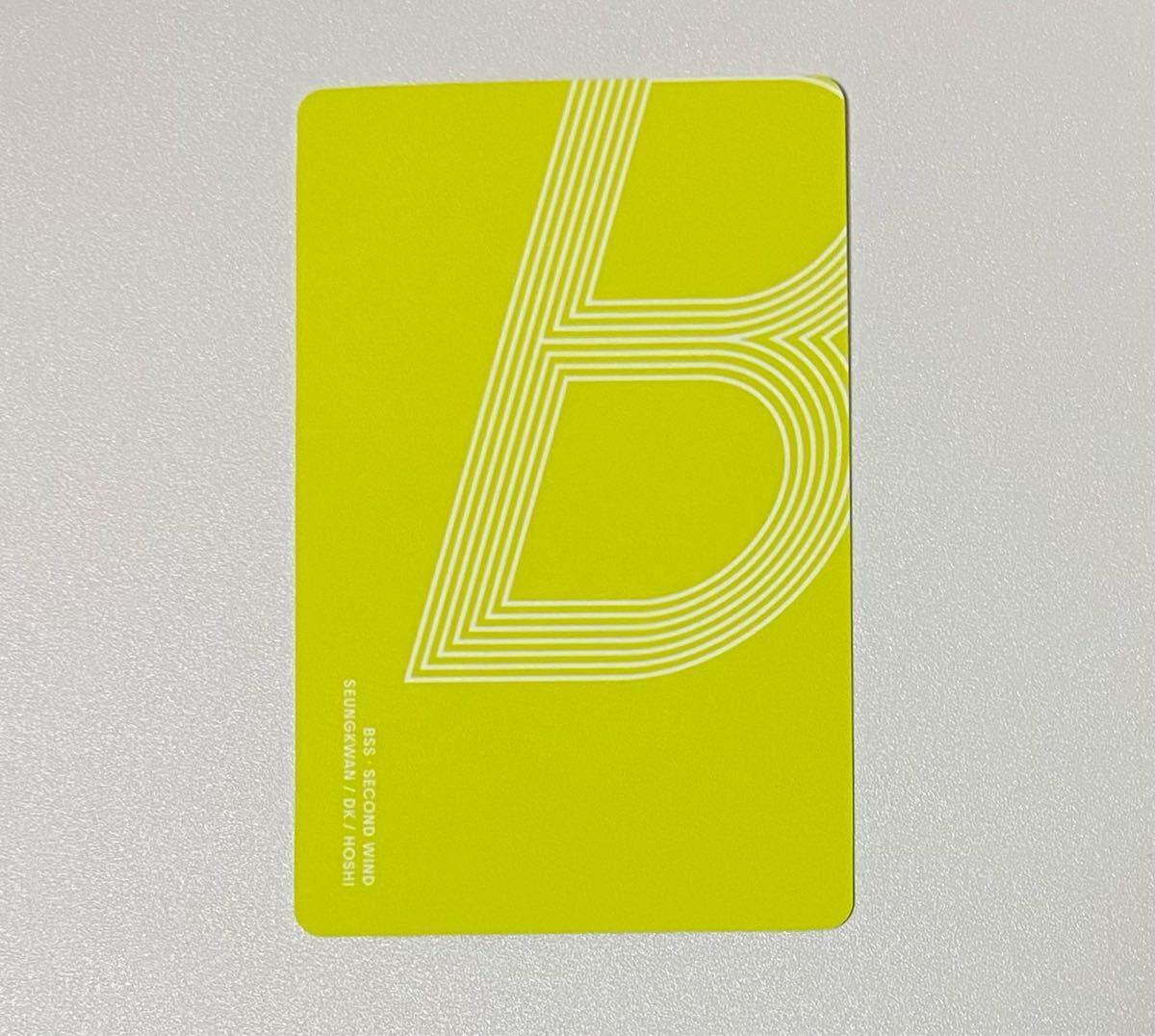 SEVENTEEN ホシ BSS SECOND WIND Special トレカ HOSHI Photocard 