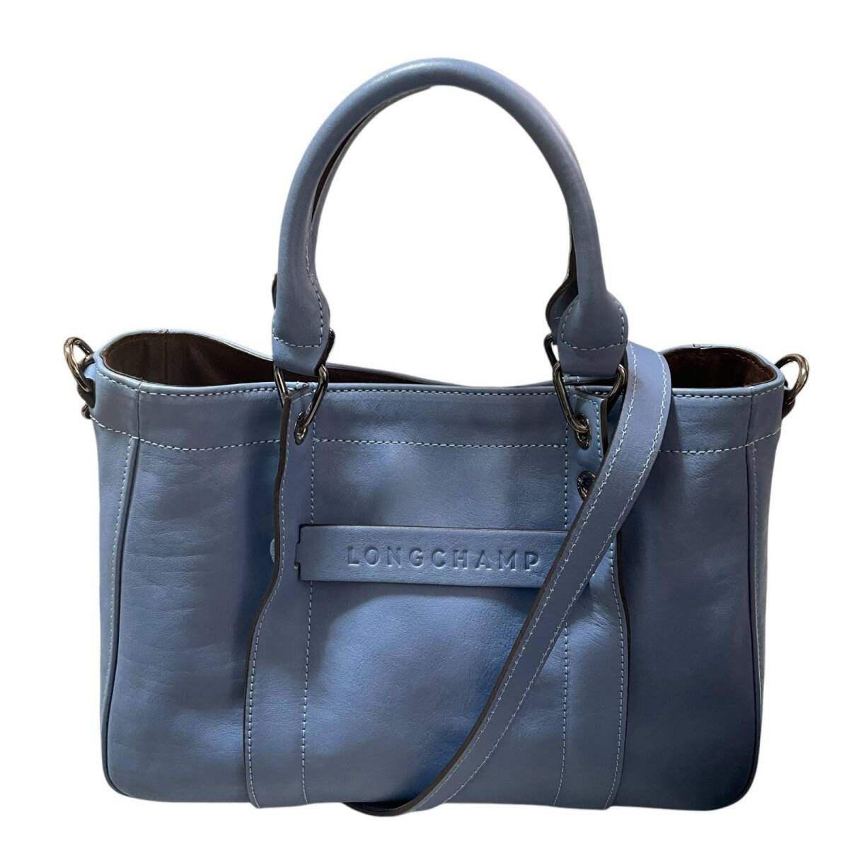 Longchamp ロンシャン LONGCHAMP レザー 2WAY トートバッグ Longchamp ロンシャン LONGCHAMP レザー 2WAY トートバッグ