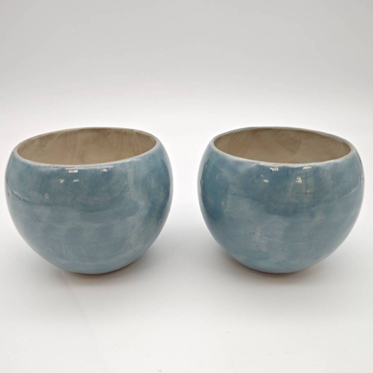 ☆ 京焼 清水焼 土渕陶あん 花変り お茶呑茶碗 五客 湯呑 玉 ☆ 京焼 清水焼 土渕陶あん 花変り お茶呑茶碗 五客 湯呑 玉