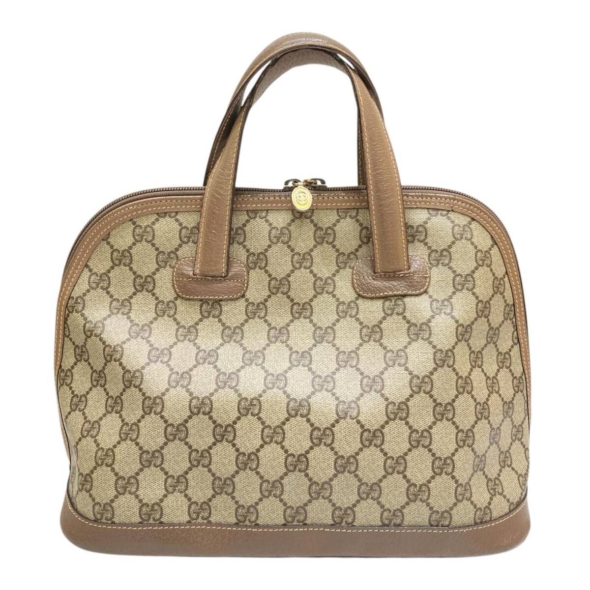 GUCCI グッチ オールドグッチ ハンドバッグ ブラウン GG GUCCI グッチ オールドグッチ ハンドバッグ ブラウン GG
