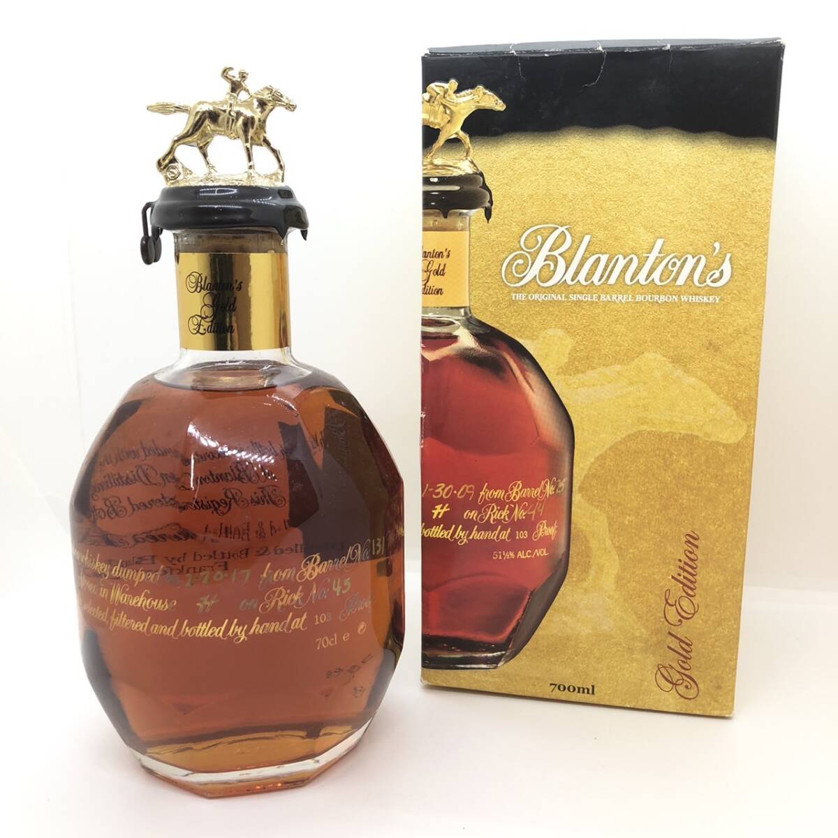 ☆ ブラントン ゴールド Blanton's Gold バーボンウイスキー箱入 ☆ ブラントン ゴールド Blanton's Gold バーボンウイスキー箱入