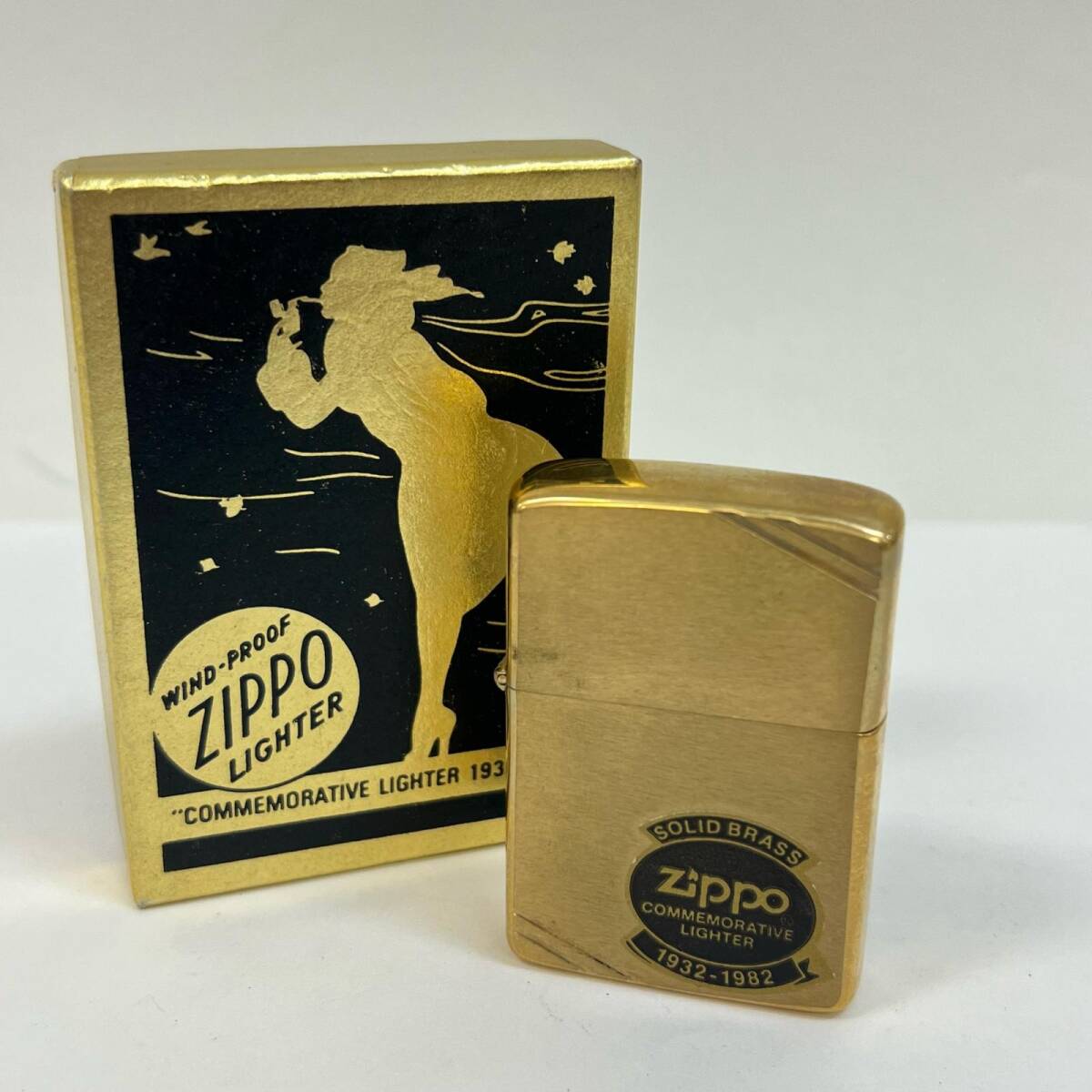 ZIPPO ジッポー 1932-1982 50周年記念 COMMEMORATIVE LIGHTER ZIPPO ジッポー 1932-1982 50周年記念 COMMEMORATIVE LIGHTER