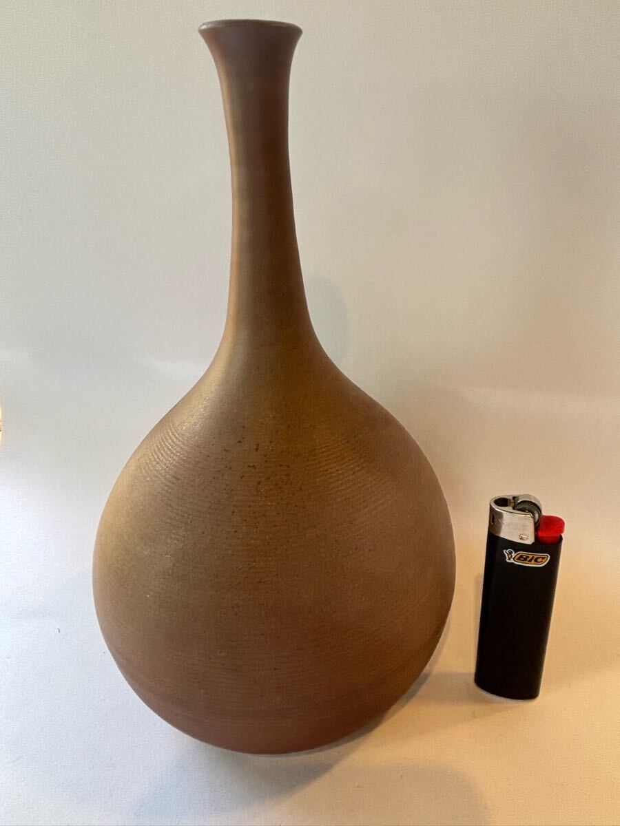 献上徳利 古備前 ツル首 時代品 骨董品 古美術品 花瓶 壺の中に 献上徳利 古備前 ツル首 時代品 骨董品 古美術品 花瓶 壺の中に
