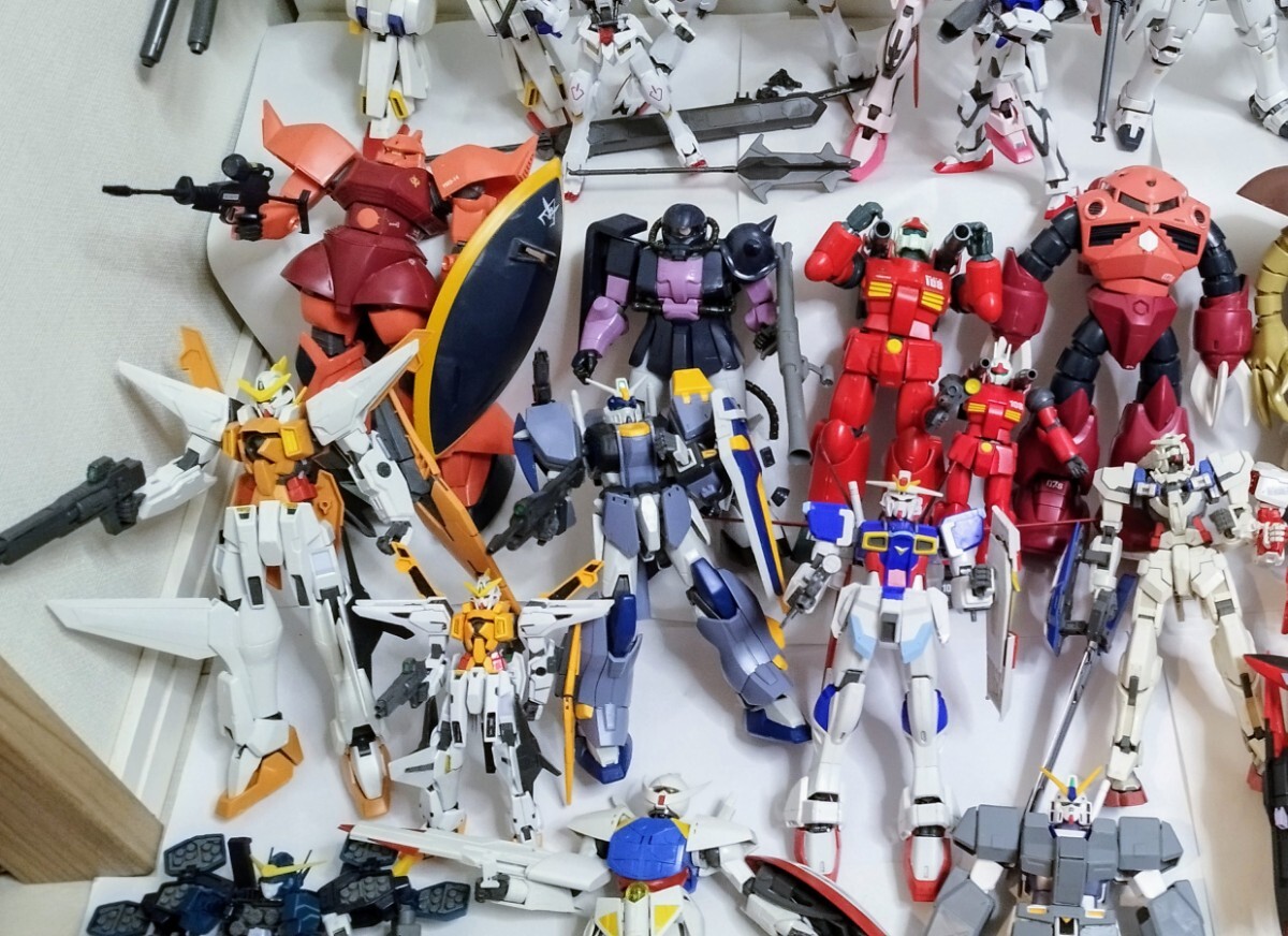 1円〜 PG MG HG 1/100大量 等 ジャンク 組済 部品 大量 まとめ 1円〜 PG MG HG 1/100大量 等 ジャンク 組済 部品 大量 まとめ
