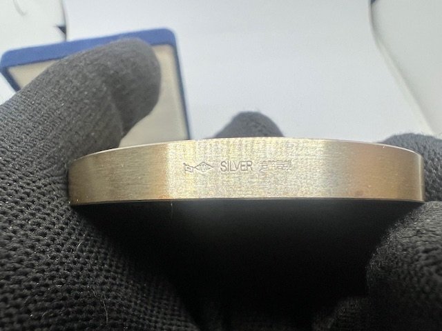 造幣局 地方自治法施行60周年記念貨幣発行記念メダル SV1000 造幣局 地方自治法施行60周年記念貨幣発行記念メダル SV1000