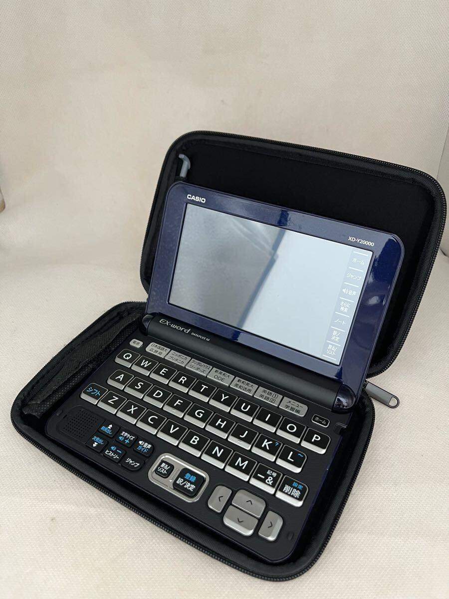 CASIO カシオ EX-word DATAPLUS10 電子辞書 起動未確認 CASIO カシオ EX-word DATAPLUS10 電子辞書 起動未確認