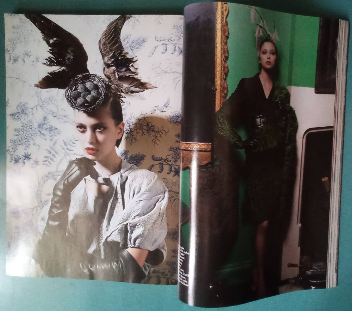 Harper's BAZAAR - -pa-zba The -2007 SEPTEMBER Kate * wing slit Peter Lindbergh Anthony Ward Tesh