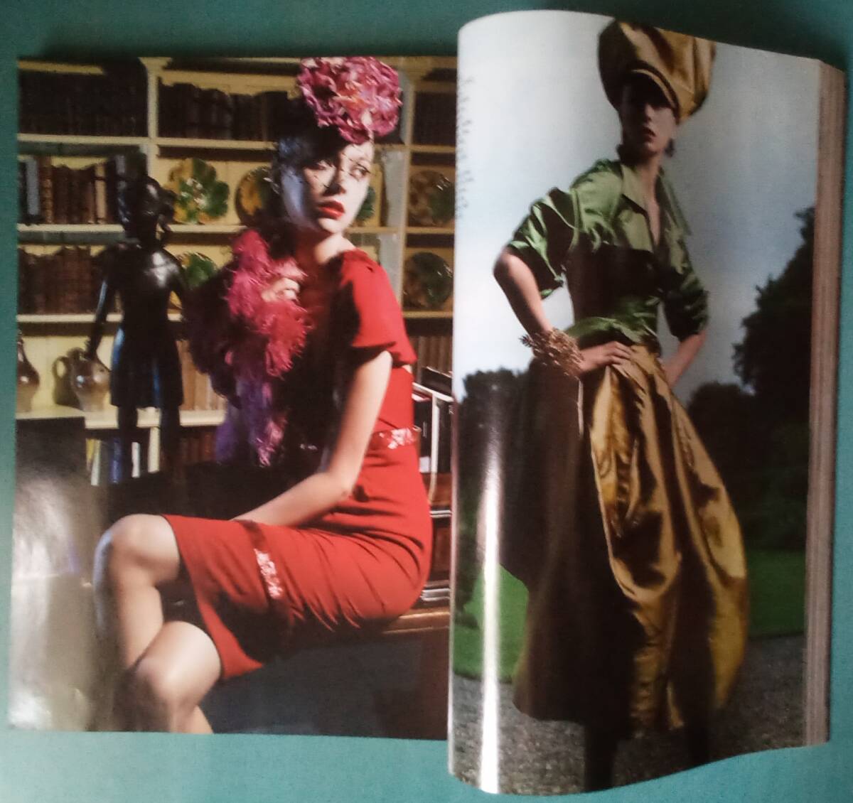 Harper's BAZAAR - -pa-zba The -2007 SEPTEMBER Kate * wing slit Peter Lindbergh Anthony Ward Tesh