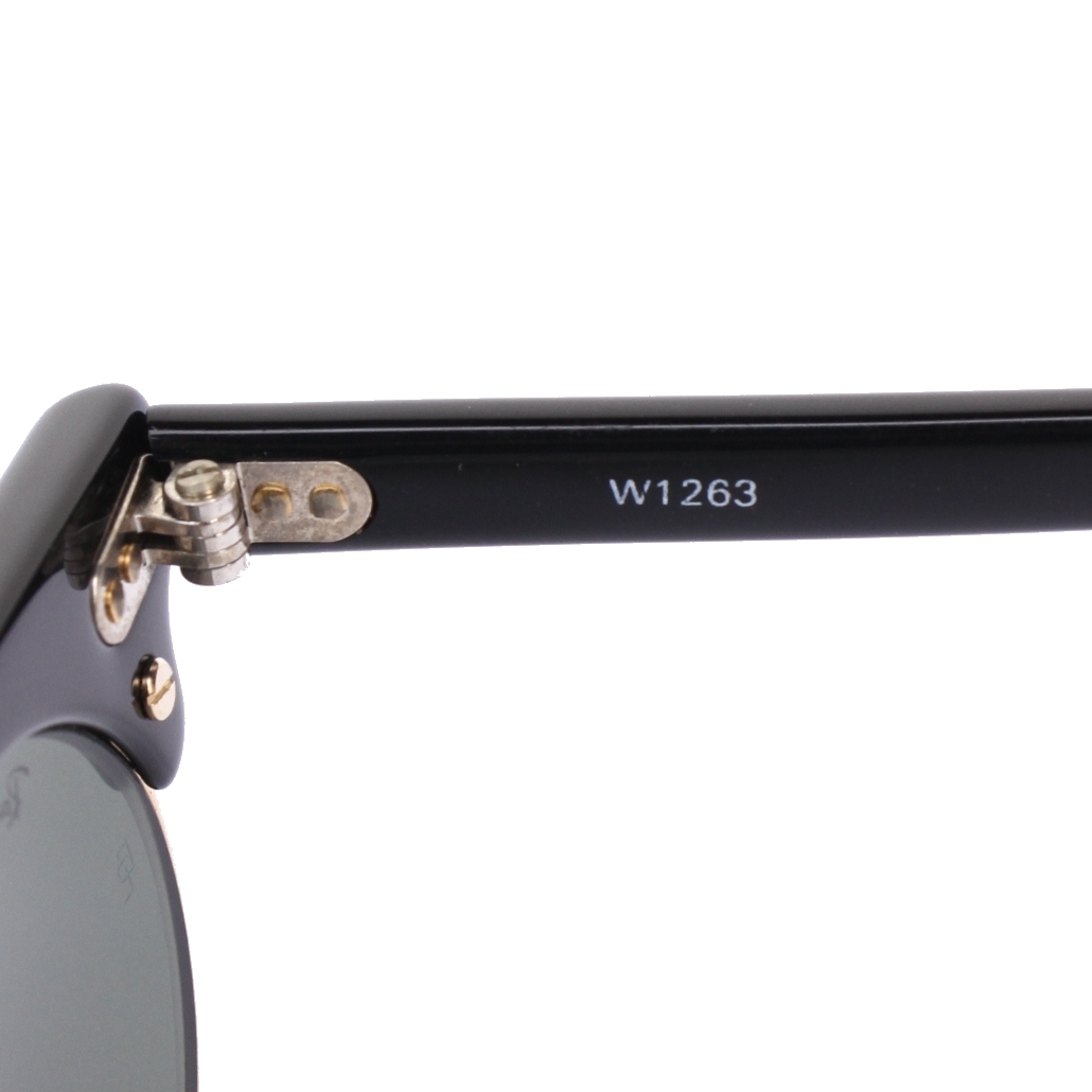 (44818)良品MADE IN USA B&LボシュロムRay-Banレイバン クラブマスター オーバル約52mm(サングラス砂打ヴィンテージW1263ウェイファーラー)
