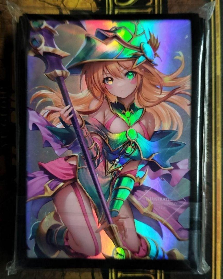遊戯王 スリーブ ブラックマジシャンガール マジシャンズ
