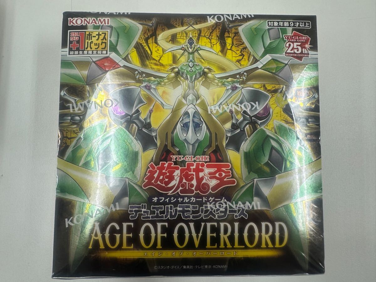 遊戯王 AGE OF OVERLORD 未開封BOX(パック、ボックス、特殊 遊戯王 AGE OF OVERLORD 未開封BOX(パック、ボックス、特殊
