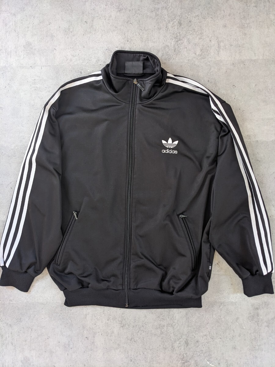 90s adidas ヴィンテージ ファイヤーバード ジャケット 黒 白 90s adidas ヴィンテージ ファイヤーバード ジャケット 黒 白