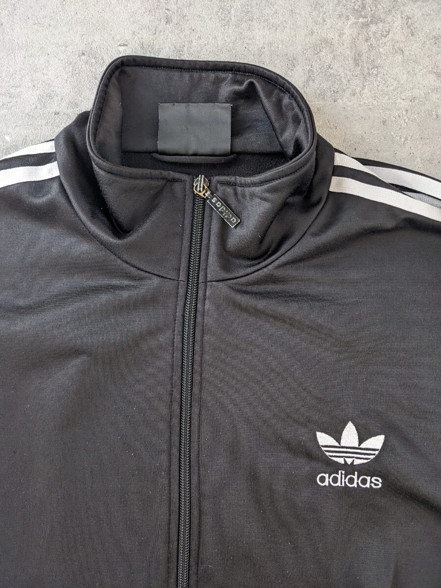 90s adidas ヴィンテージ ファイヤーバード ジャケット 黒 白 90s adidas ヴィンテージ ファイヤーバード ジャケット 黒 白