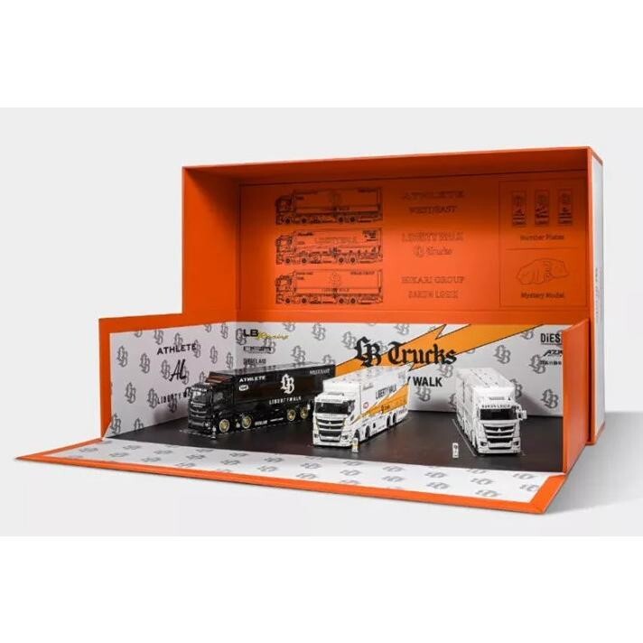GCD 1/64 LBWK海外限定 おまけ1台つき 三菱 ふそう LB-TRUCKS GCD 1/64 LBWK海外限定 おまけ1台つき 三菱 ふそう LB-TRUCKS
