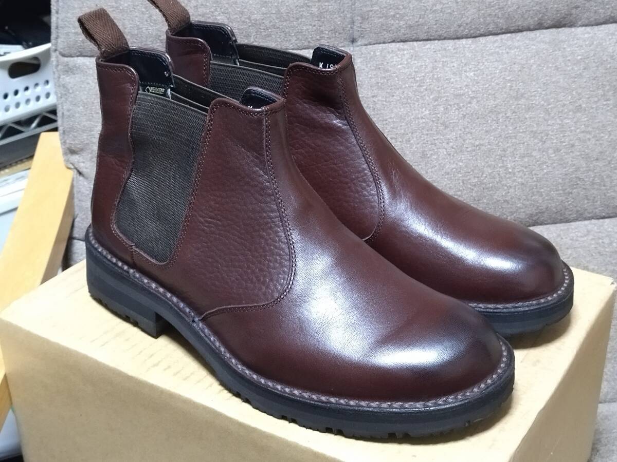 防水GORE-TEX・美品】REGAL WALKER サイドゴアブーツ 283W 茶系 防水GORE-TEX・美品】REGAL WALKER サイドゴアブーツ 283W 茶系