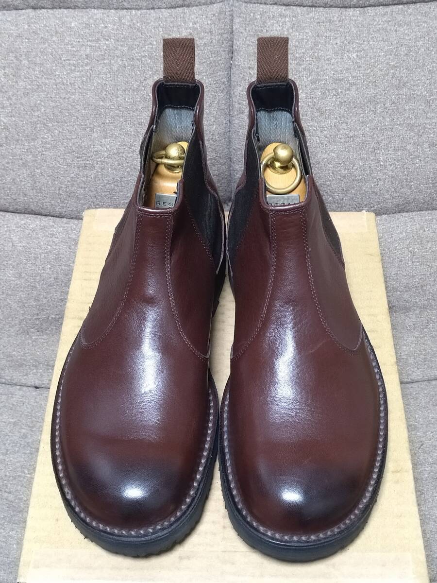 防水GORE-TEX・美品】REGAL WALKER サイドゴアブーツ 283W 茶系 防水GORE-TEX・美品】REGAL WALKER サイドゴアブーツ 283W 茶系