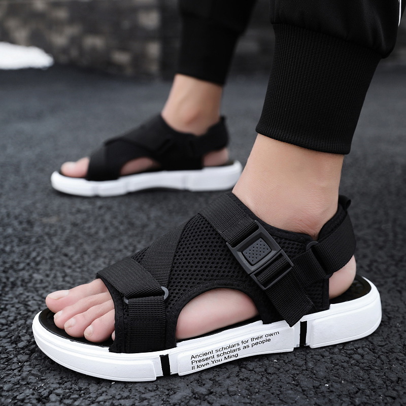 新品 26.5ｃｍ/43 WHTSOLE 厚底スポーツサンダル アウトドアサンダル