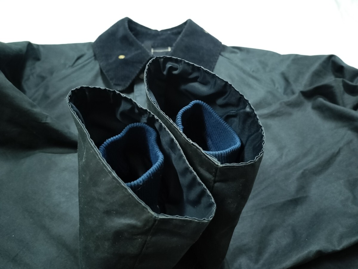 80s Barbour bedale c38 ターコイズ ネイビー 2クラウン 80s Barbour bedale c38 ターコイズ ネイビー 2クラウン