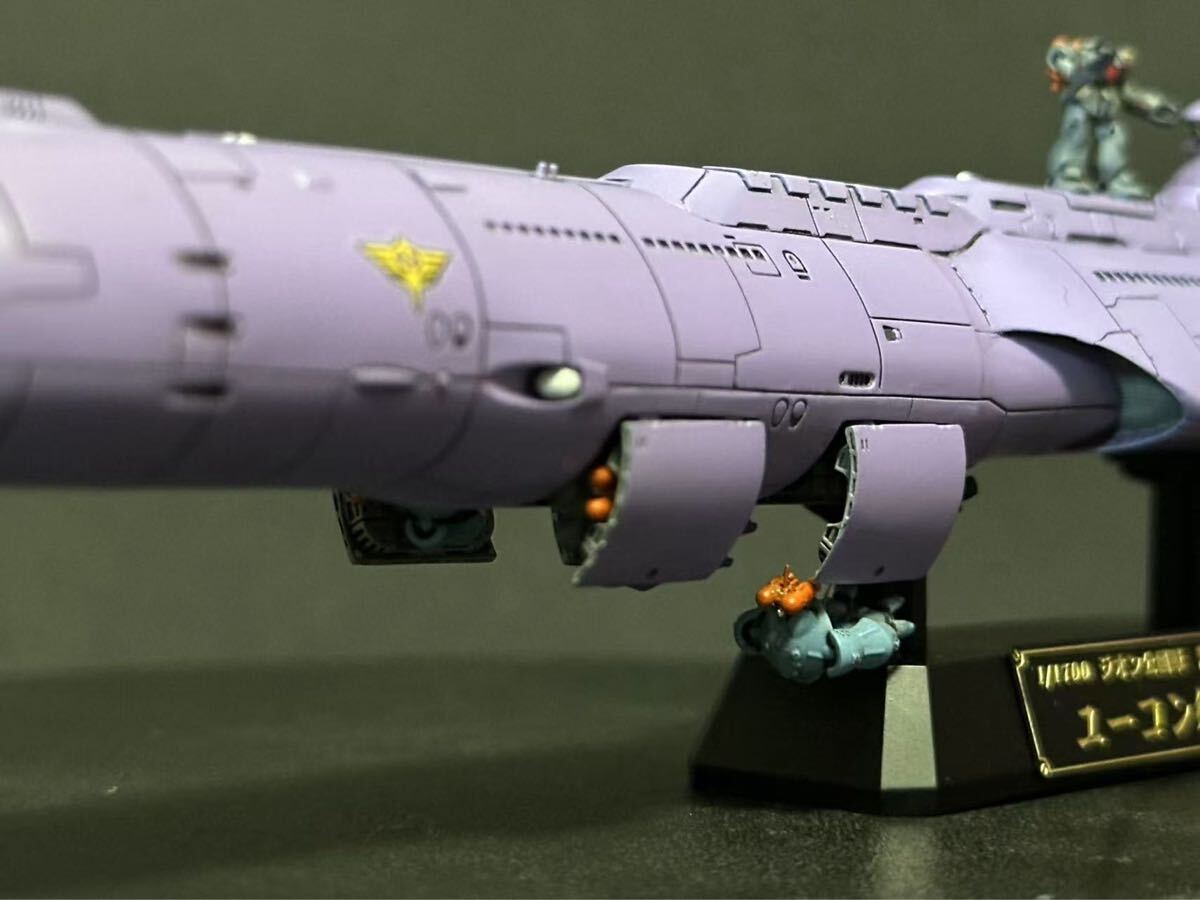 ガンダム1/1700 GK完成品 1:1700 fleetmo製 公国軍の攻撃用