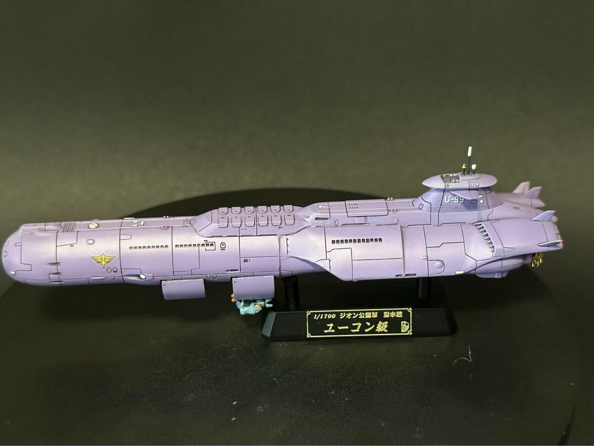 送料無料商品の通販 ガンダム1/1700 GK完成品 1:1700 fleetmo製 公国軍の攻撃用 完成品
