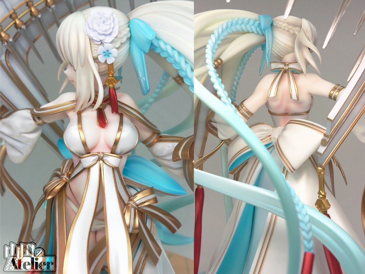 塗装済み 完成品 ガレージキット 水妃 モルガン Fate Grand 塗装済み 完成品 ガレージキット 水妃 モルガン Fate Grand